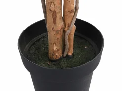 OZAIA Árbol, planta, arbusto artificial ficus - Alt. 180 x Ancho 60 cm - - VALOPA