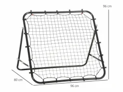 Online Reboteador de fútbol ajustable, de metal, (96x80x96 cm) Aparato De Musculación