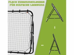 Online Reboteador de fútbol ajustable, de metal, (96x80x96 cm) Aparato De Musculación