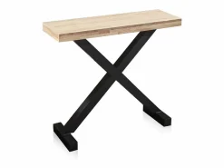 Clearance duehome Recibidor consola Xeon Roble salvaje - Negro Gris
