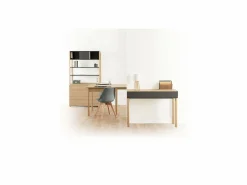 Five Recibidor Extensio Roble y Gris 111 cm Mueble de Entrada