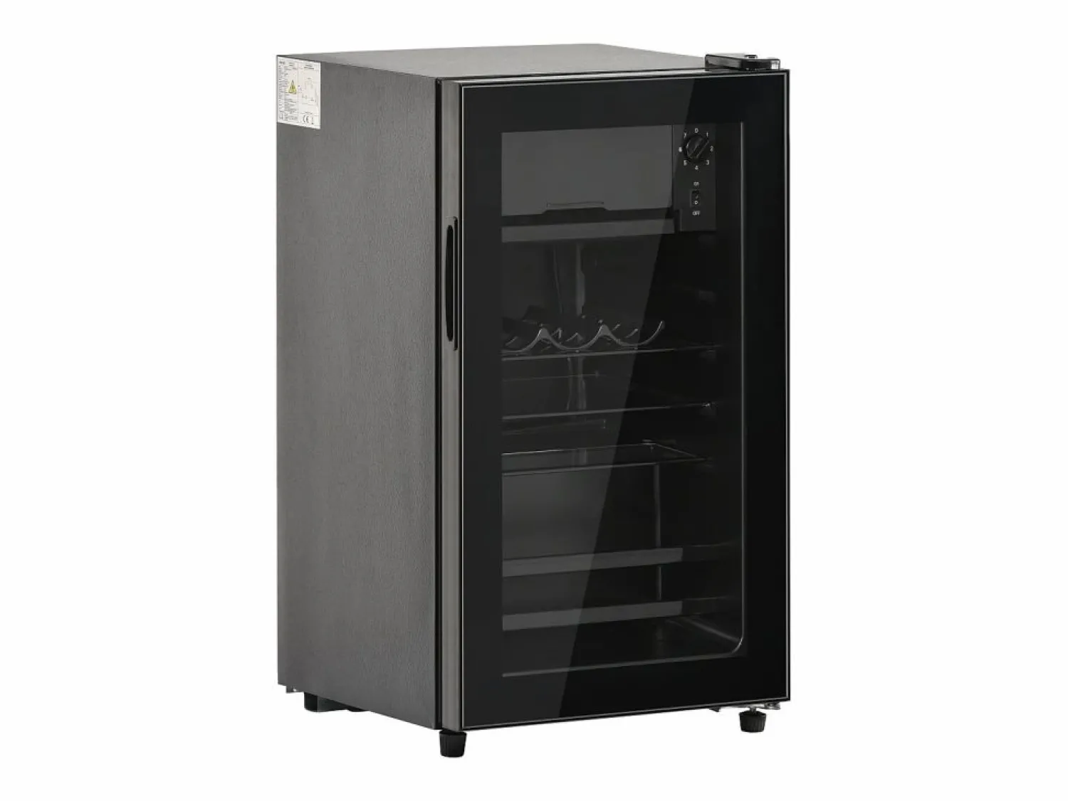 Hauss Spole Refrigerador de 76 litros con iluminación LED - Estantes ajustables -