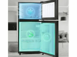 Hot Refrigerador 22L+38L con LED, pies ajustables, 172 kWh/año, -27 ° C a 13 ° C, 7 nivel de temperatura, Energía E, 42x45.5x86.8 cm Electrodomésticos De Frío