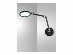 Regina - Lámpara de pared redonda ajustable Fabas Luce - Aplique LED regulable de 9 W con CCT (3000 K, 4000 K, 5000 K, 6000 K) -