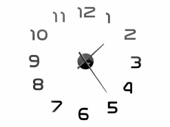 Sale Reloj 3D de pared con diseño moderno 100 cm XXL ES398675 Negro