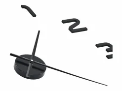 Sale Reloj 3D de pared con diseño moderno 100 cm XXL ES398675 Negro