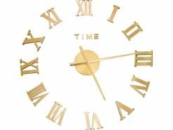Reloj 3D de pared con diseño moderno 100 cm XXL ES308166