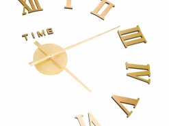 Reloj 3D de pared con diseño moderno 100 cm XXL ES308166