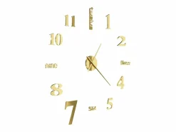Reloj 3D de pared con diseño moderno 100 cm XXL ES897079