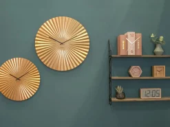 Best Reloj de diseño metálico Sensu Doré Reloj De Pared