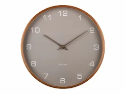 KARLSSON Reloj de pared Acento - claro - Ø40cm Gris