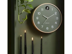 KARLSSON Reloj de pared Cuco Natural - jungla - Ø31,5cm