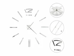 Reloj de pared 3D con diseño moderno 100 cm XXL ES404526
