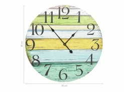 Outlet Reloj de pared de MDF 60 cm ES735100 Reloj De Pared