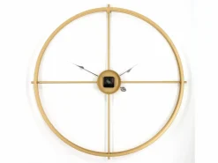 Sale OZAIA Reloj de pared de metal - D. 80 cm - - NEWPORT Dorado