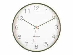 Hot KARLSSON Reloj de pared Joy - - Ø40cm Verde