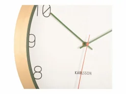 Hot KARLSSON Reloj de pared Joy - - Ø40cm Verde
