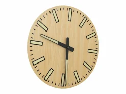 vidaxl Reloj de pared Monet amarillo Ø30 cm