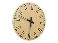 vidaxl Reloj de pared Monet amarillo Ø30 cm