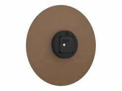 vidaxl Reloj de pared Monet amarillo Ø30 cm