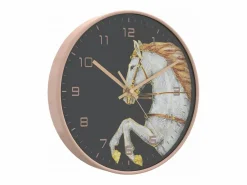 Best Reloj de pared poliestireno y cristal y blanco Ø29,5 cm ES642293 Reloj De Pared