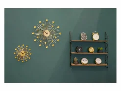 KARLSSON Reloj redondo de metal Sunburst 50 cm