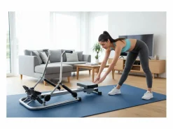 Remo de ejercicio escandinavo - O'fitness - Contador 5 funciones - Acero
