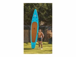 Remo hinchable - Surftrip - En dropstitch - Con bolsa de transporte - Dimensiones : 305 x 76 x 15 cm Azul