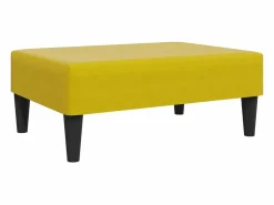 Outlet Reposapiés 77x55x31 cm terciopelo Reposapiés