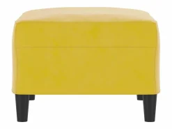 Reposapiés 70x55x41 cm Terciopelo Reposapiés