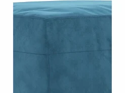 Sale Reposapiés 60x50x41 cm Terciopelo Azul