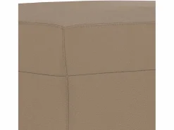 Outlet Reposapiés Cappuccino 70x55x41 cm Piel Sintética Reposapiés