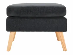 Best Reposapiés de tela oscuro ES33824 Gris