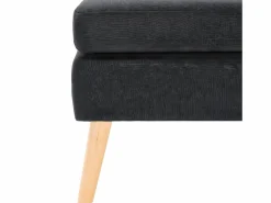 Best Reposapiés de tela oscuro ES33824 Gris