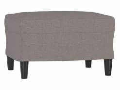 Clearance Reposapiés Taupe 60x50x41 cm Tela Reposapiés