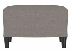 Clearance Reposapiés Taupe 60x50x41 cm Tela Reposapiés
