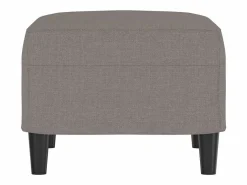 Clearance Reposapiés Taupe 60x50x41 cm Tela Reposapiés