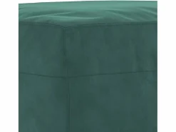 Best Reposapiés Oscuro 60x50x41 cm Terciopelo Verde
