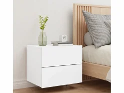Discount Rhylan Mesita de noche de pared con luces LED Mesita De Noche