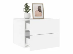 Discount Rhylan Mesita de noche de pared con luces LED Mesita De Noche