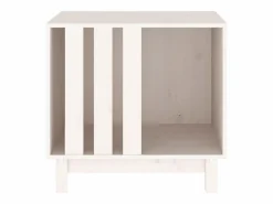 Sale Rivoli Caseta para perros madera maciza de pino 60x45x57 cm Cama De Animales De Compañía