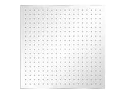 Clearance Helloshop26 Rociador de ducha cuadrado de acero inoxidable de 50 x 50 cm 02_0003094 Gris