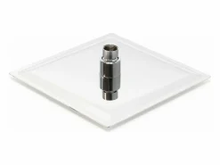Outlet Rociador de ducha cuadrado tipo lluvia 25 x 25 cm acero inoxidable 16_0000626 Alcachofa De Ducha, Cabezal