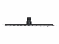 New Rociador de ducha de lluvia cabezal de ducha accesorio de baño acero inoxidable 30 x 20 cm rectangular negro 02_0002082 Alcachofa De Ducha, Cabezal