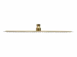 Helloshop26 Rociador de ducha de lluvia de acero inoxidable 40 cm redondo acabado dorado 02_0002088