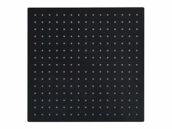 Sale Helloshop26 Rociador de ducha de lluvia cabezal de ducha accesorio de baño acero inoxidable 40 x 40 cm cuadrado negro 02_0002080 Gris