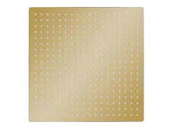 Sale Rociador de ducha de lluvia cabezal de ducha accesorio de baño acero inoxidable 50 x 50 cm cuadrado dorado 02_0002094 Alcachofa De Ducha, Cabezal