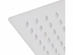 Sale Helloshop26 Rociador de ducha rectangular de acero inoxidable de 20 x 30 cm 02_0003095 Gris
