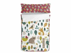 Happyfriday Saco nórdico Cama 105 (105x200 cm) Con relleno Harvestwood