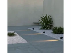 Sair XL - Foco LED redondo de 20 W IP65 3000 K - Luz de jardín para plantas o setos h38cm - Beneito faure